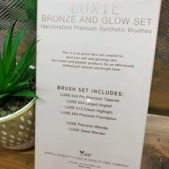 NIB! LUXIE Bronze And Glow Set, 6 Pieces - Picture 5 of 7